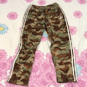 ADIDAS CAMO track pants.